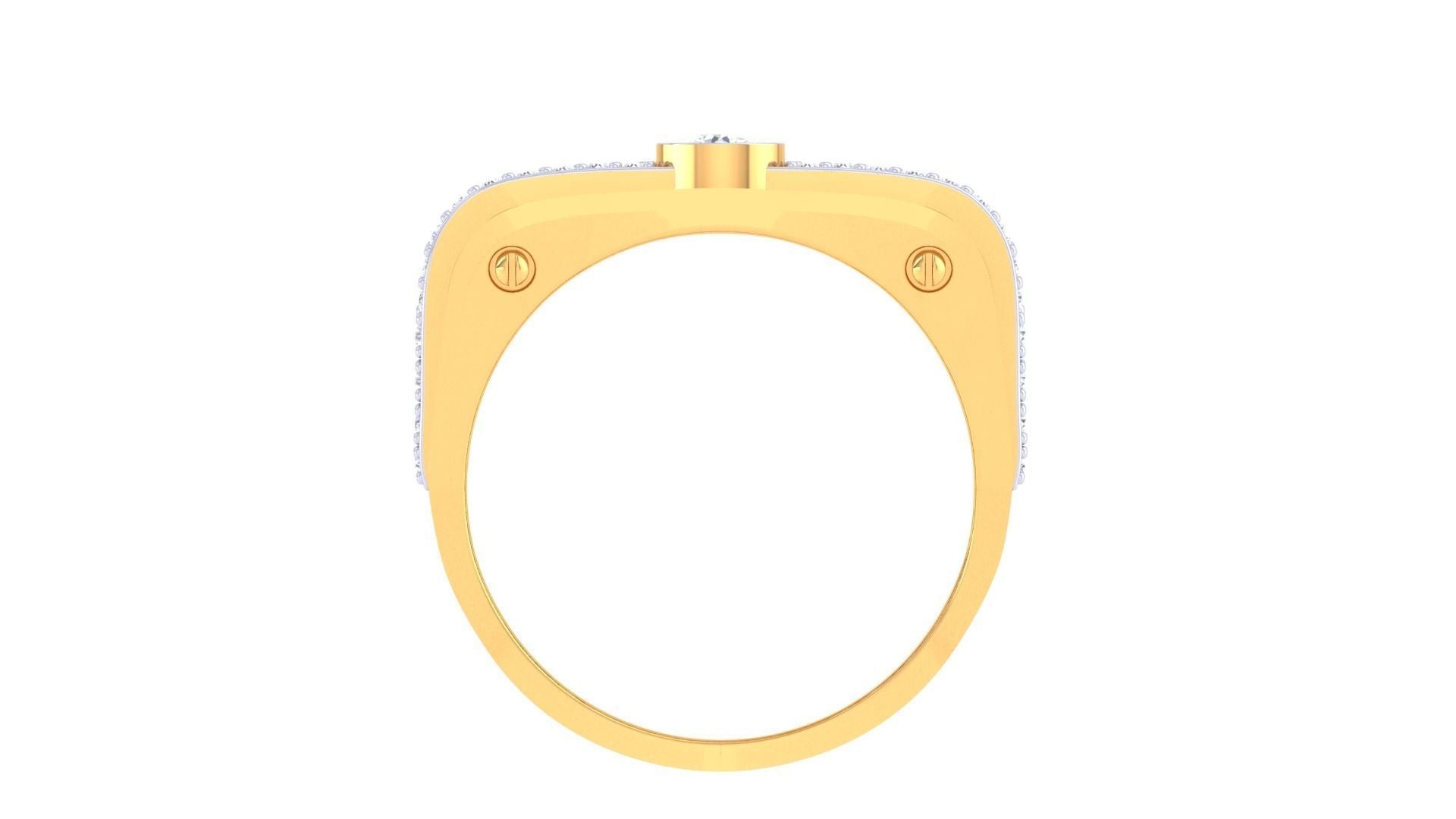 Sanders Diamond Mens Ring