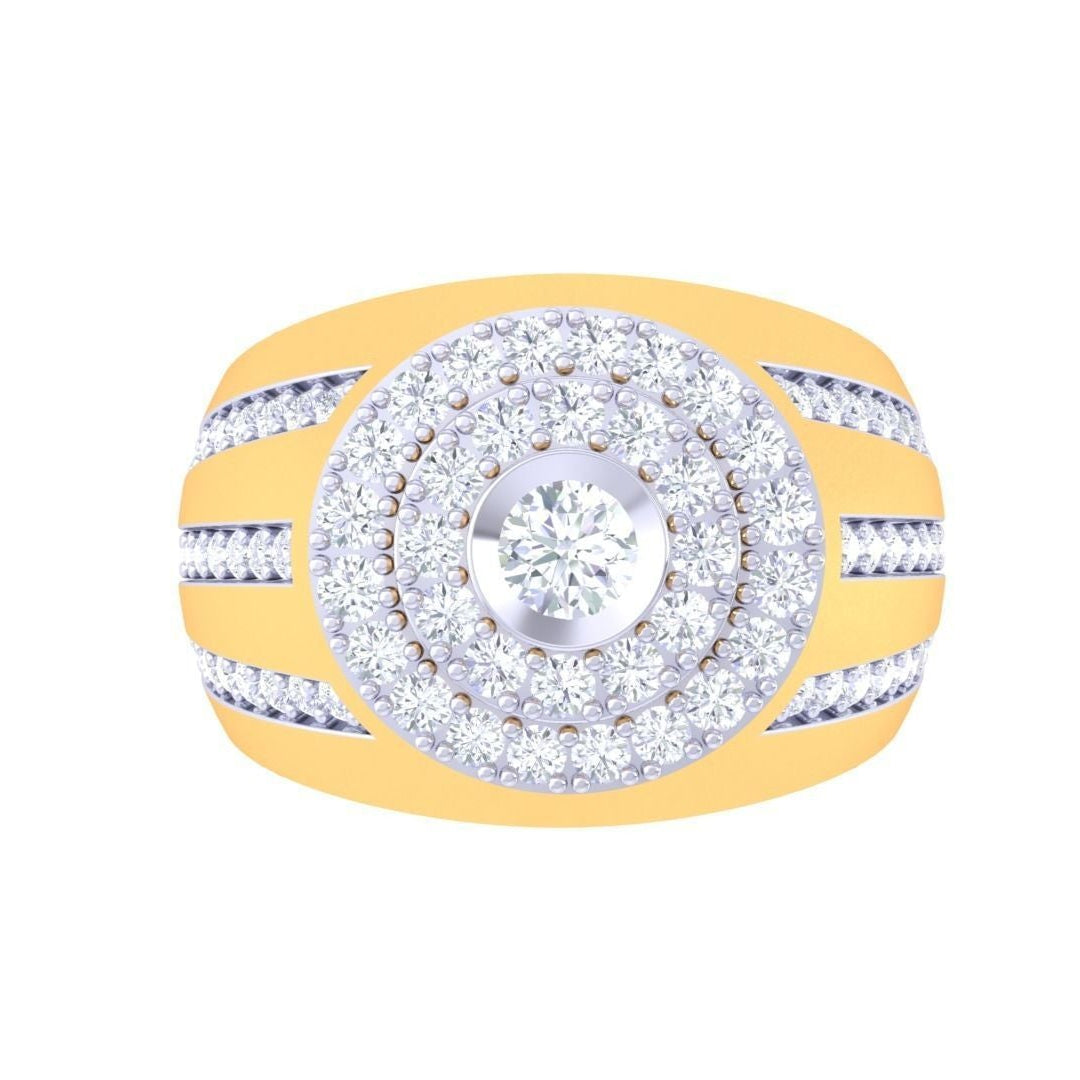 Rufus Diamond Mens Ring