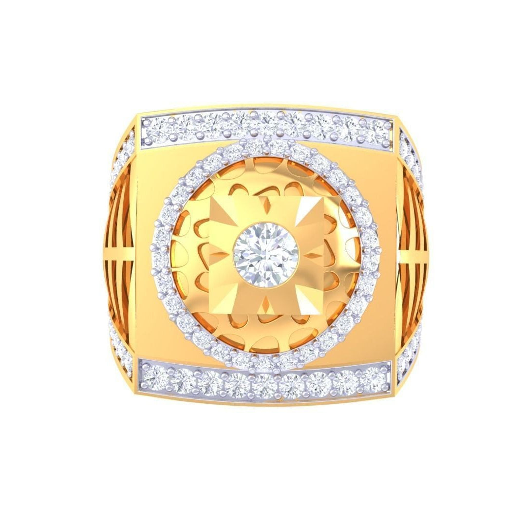 Richard Diamond Mens Ring