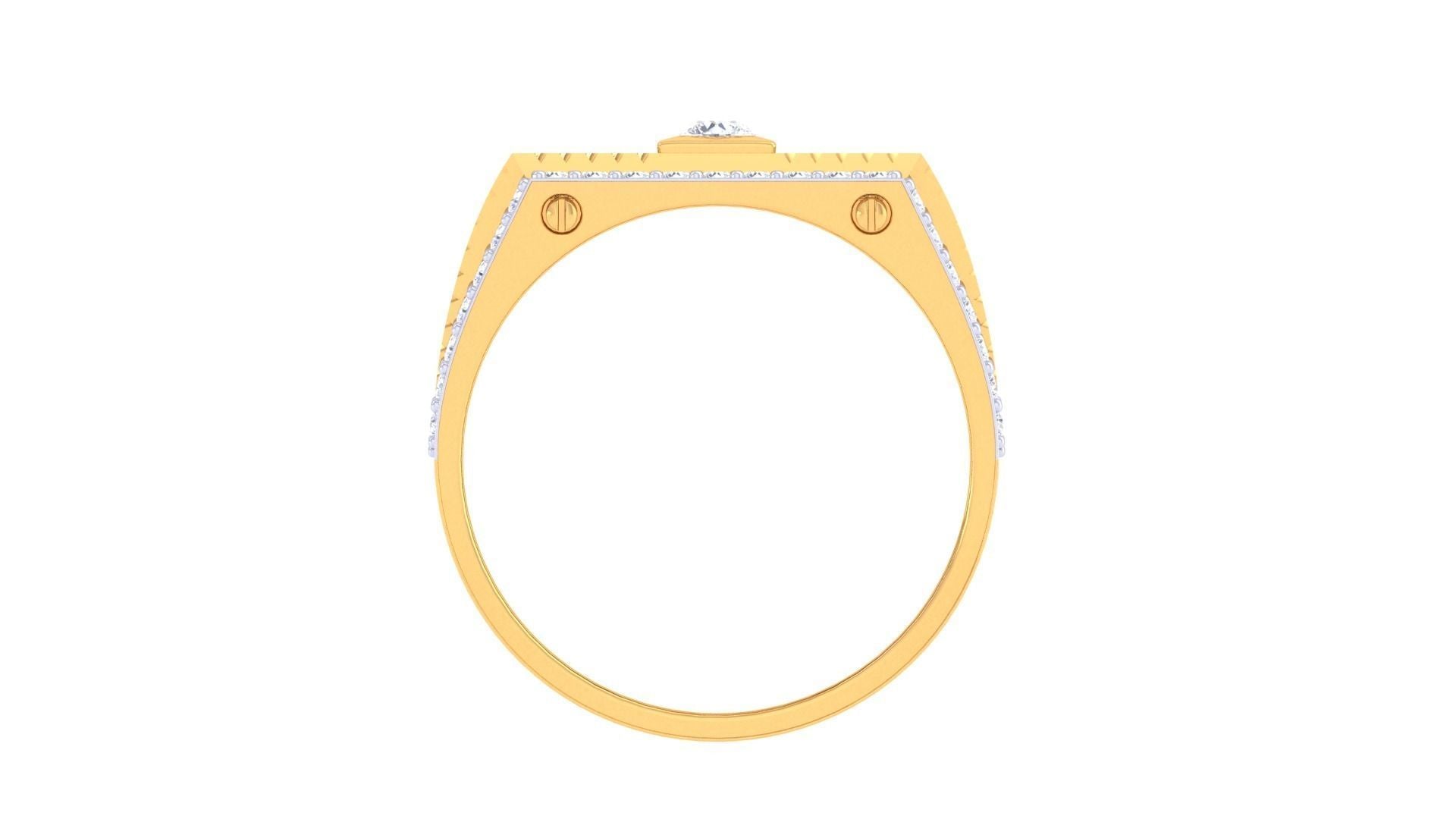 Sebastian Diamond Mens Ring