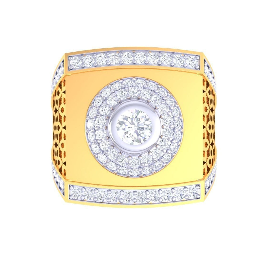 Quincy Diamond Mens Ring