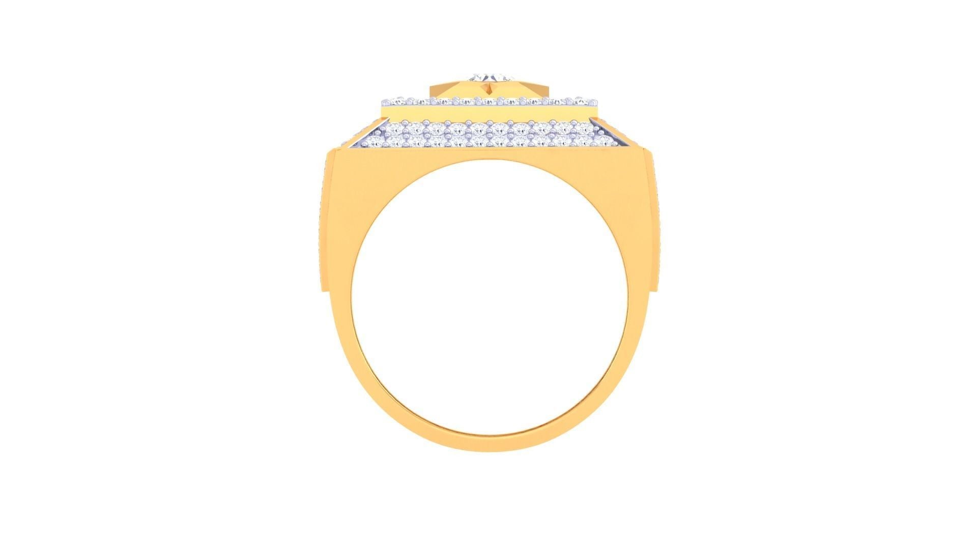 Randolph Diamond Mens Ring