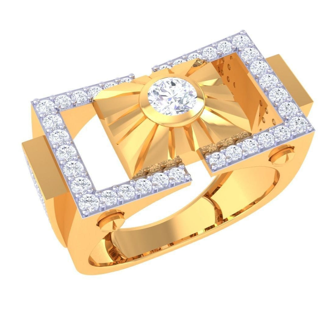 Roderick Diamond Mens Ring