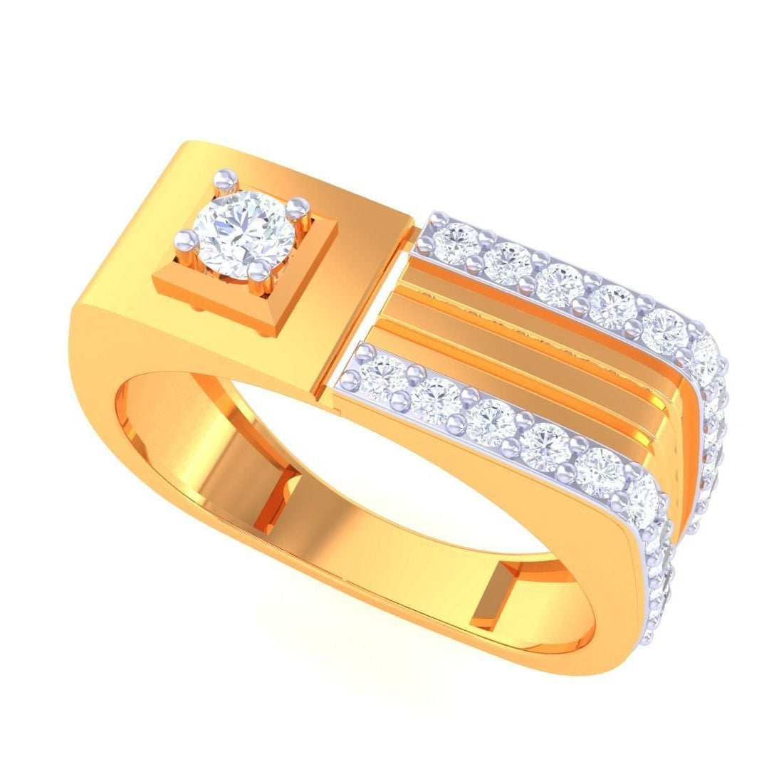 Stuart Diamond Mens Ring