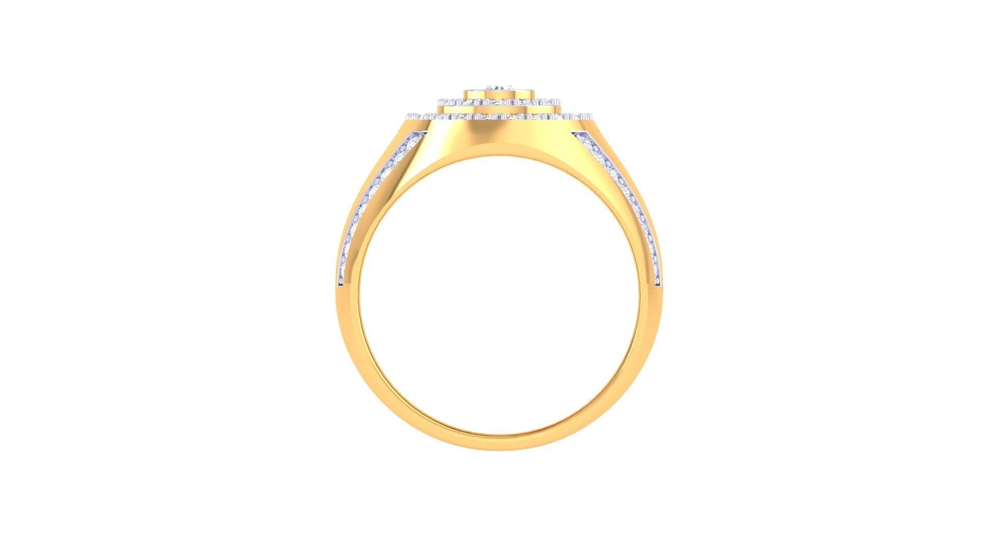 Rufus Diamond Mens Ring
