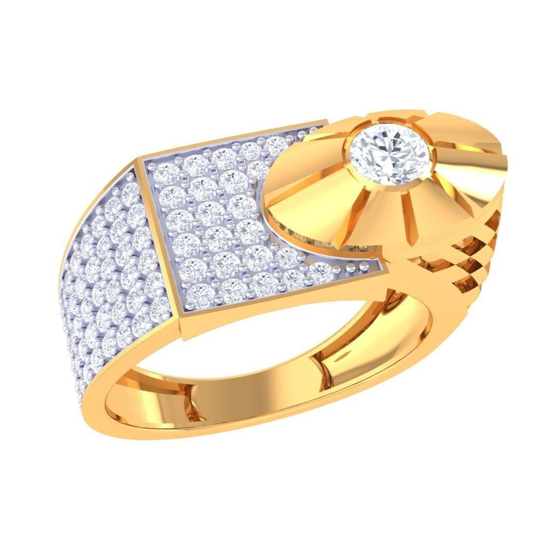 Roland Diamond Mens Ring