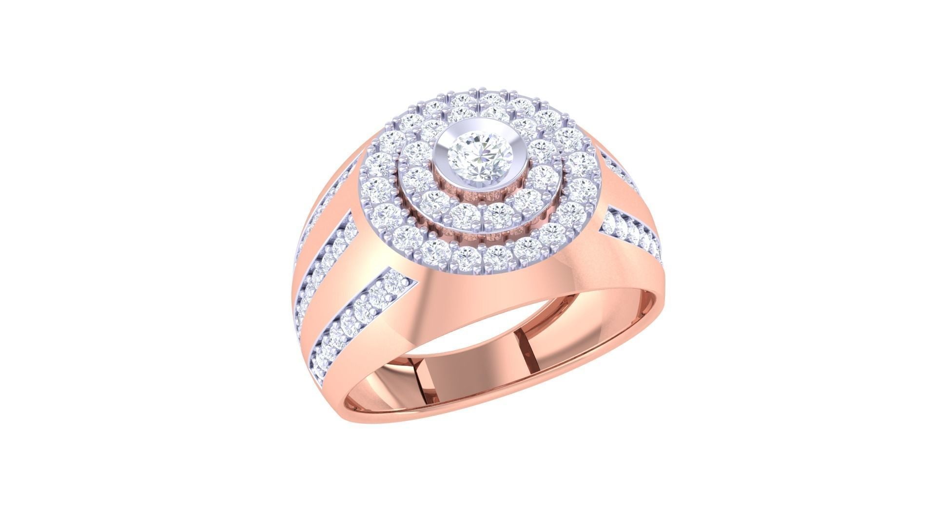 Rufus Diamond Mens Ring