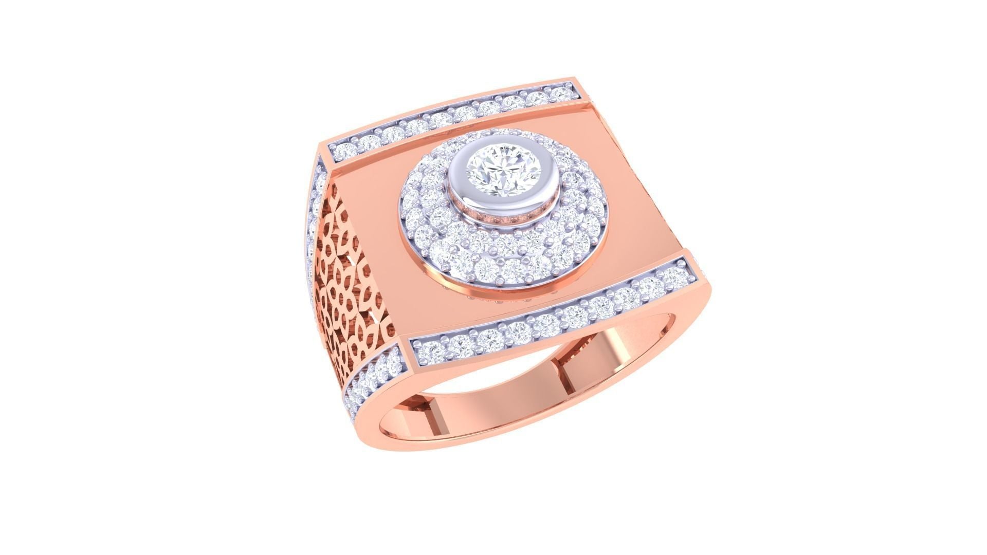 Quincy Diamond Mens Ring