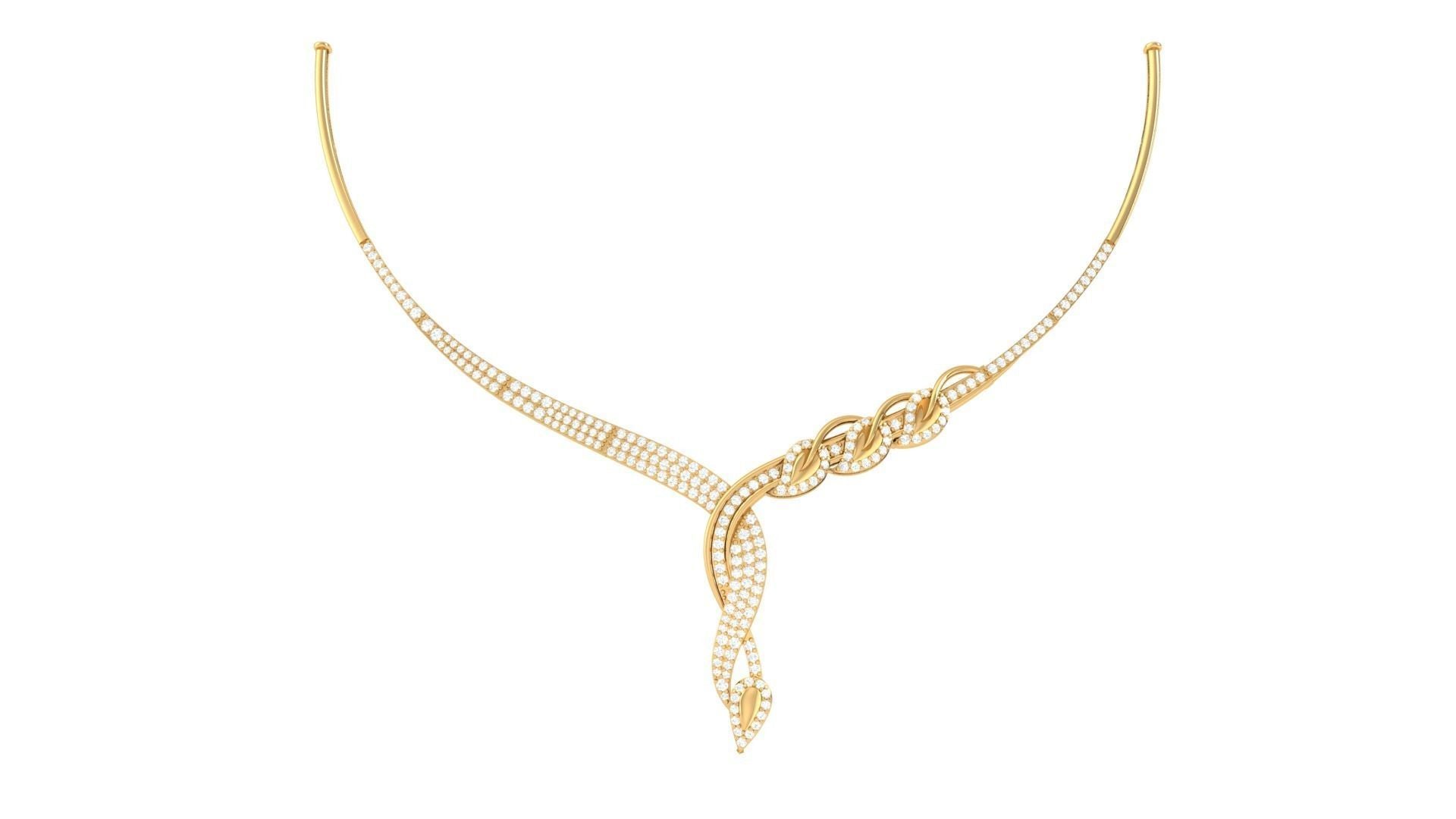 Lawrence Diamond Necklace