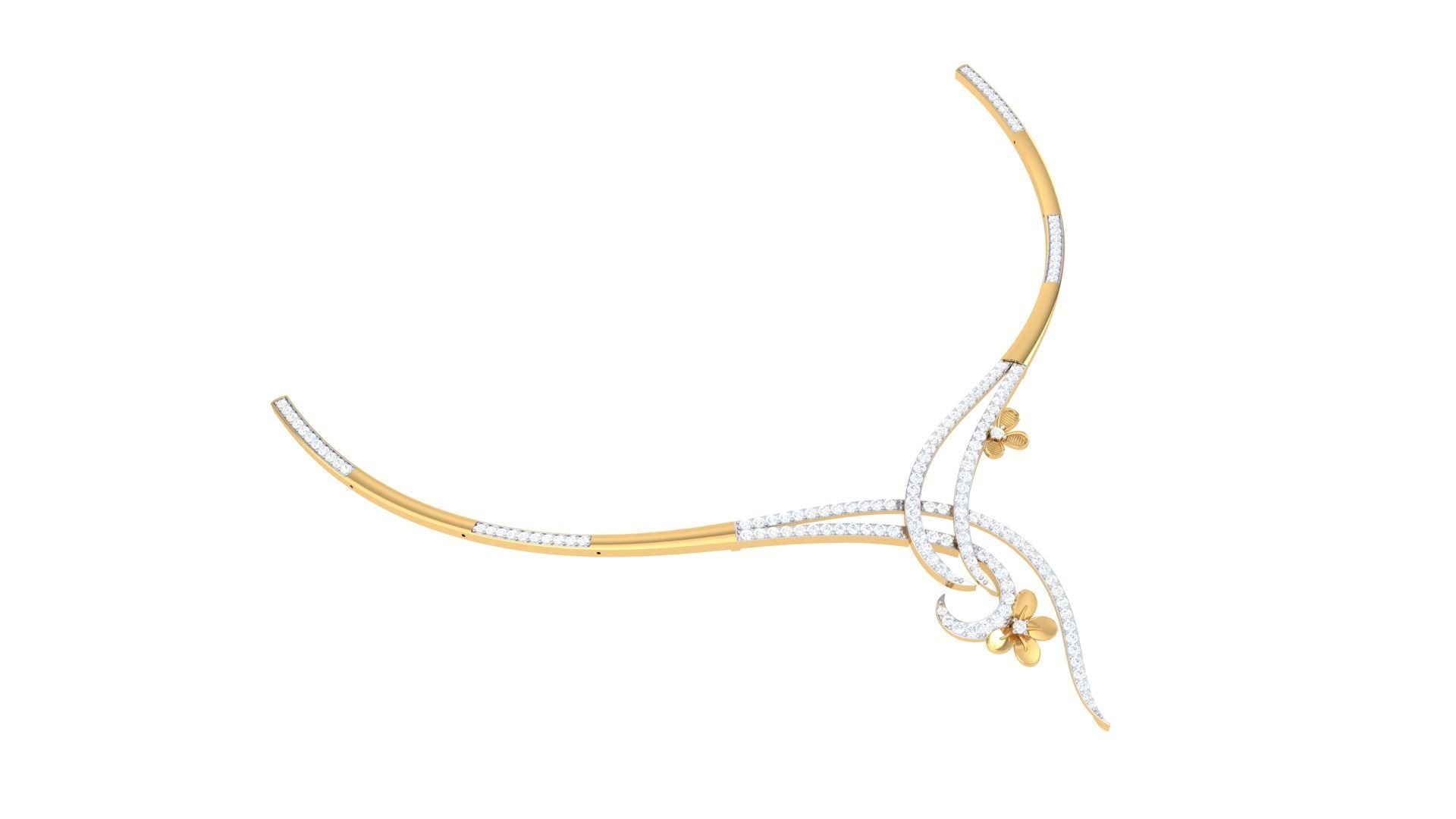Nathaniel Diamond Necklace