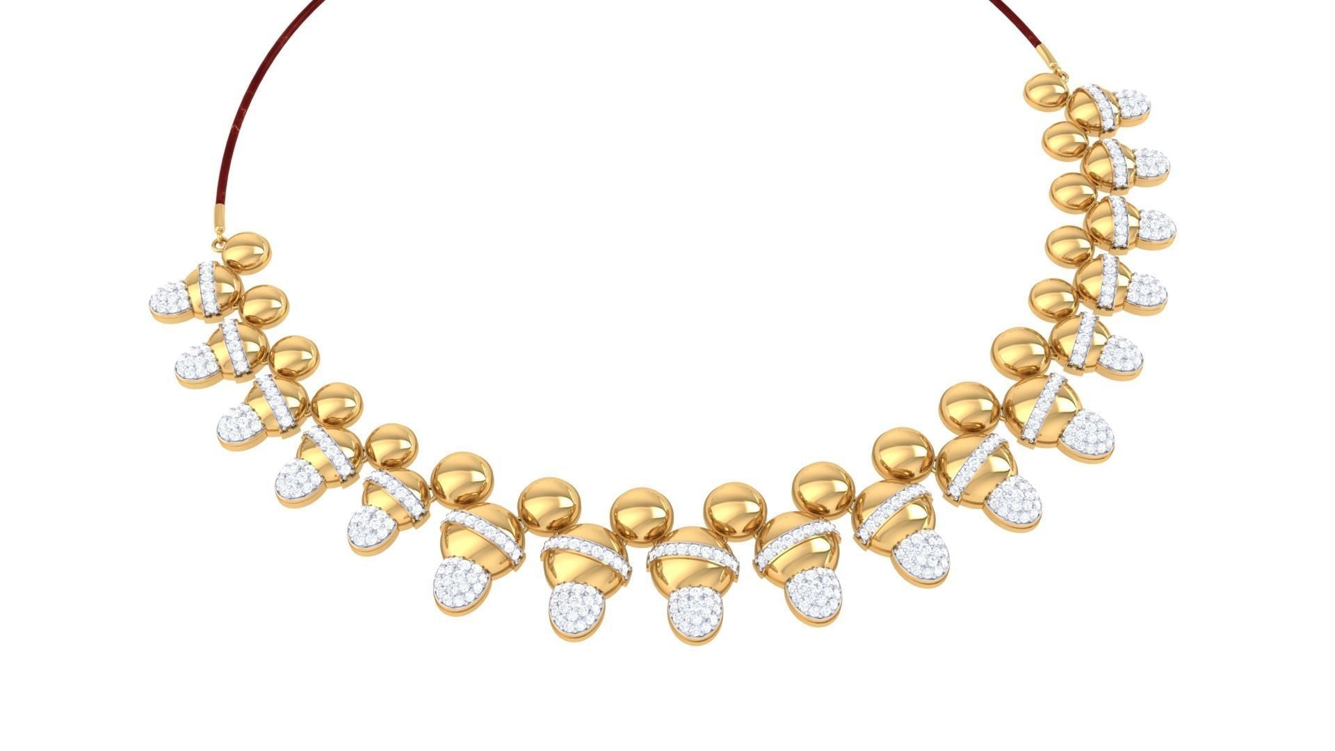 Franklin Diamond Necklace