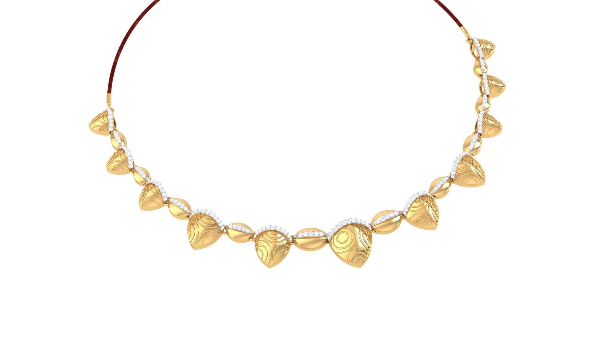 Adya Diamond Necklace