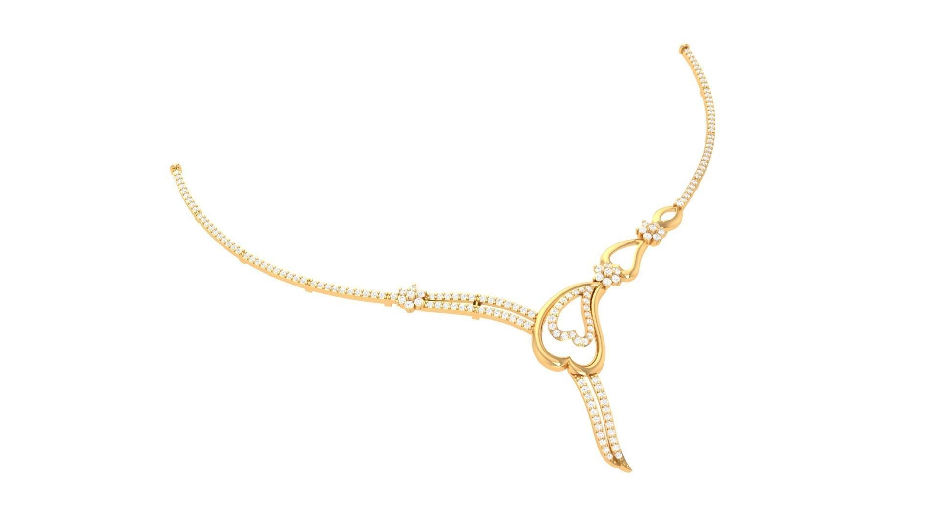 Horace Diamond Necklace