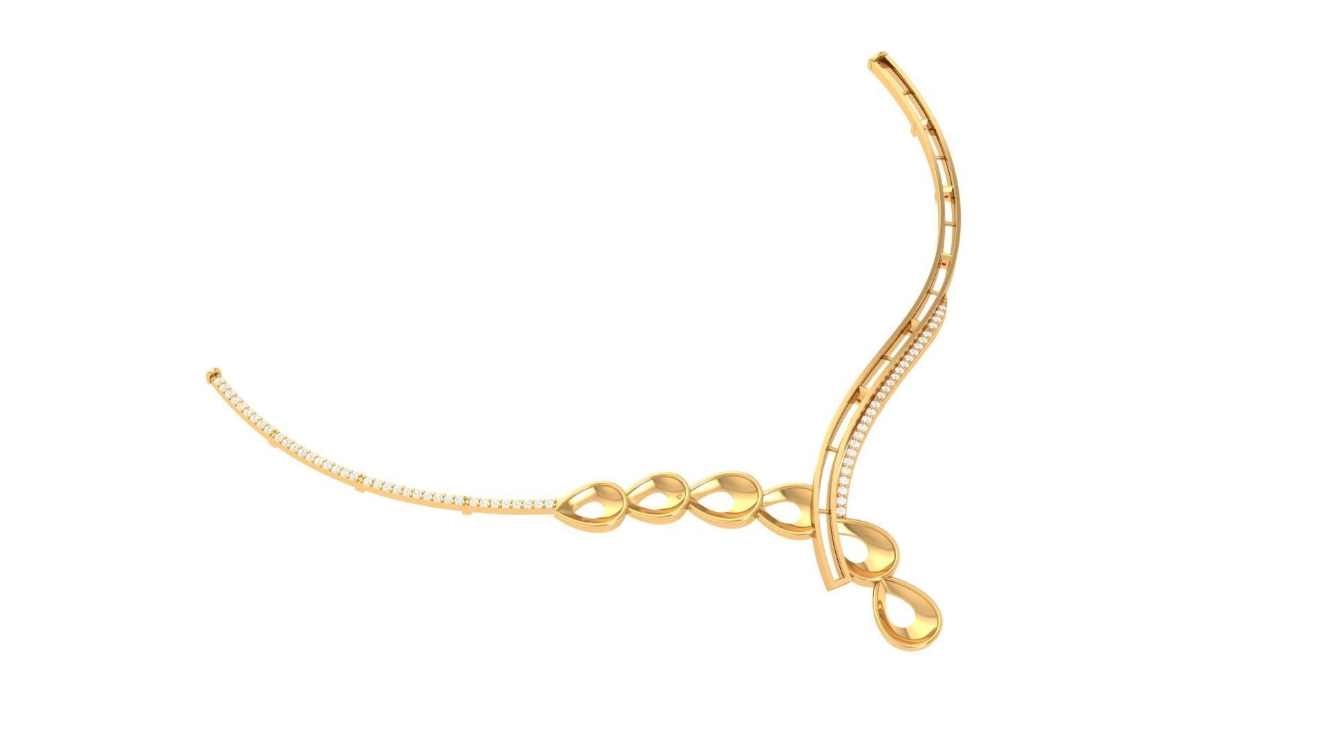 Geraldo Diamond Necklace